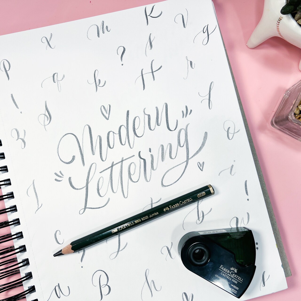 Modern Lettering with Graphite Pencils and Faber-Castell®